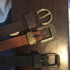Set of 3 belts